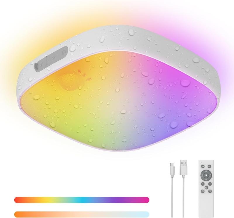 Halo Ceiling Light — Waterproof Motion Sensor Ceiling Light