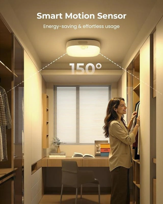 Halo Ceiling Light — Waterproof Motion Sensor Ceiling Light